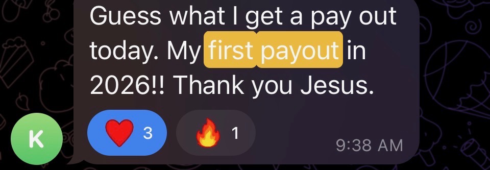 Student payout proof 8